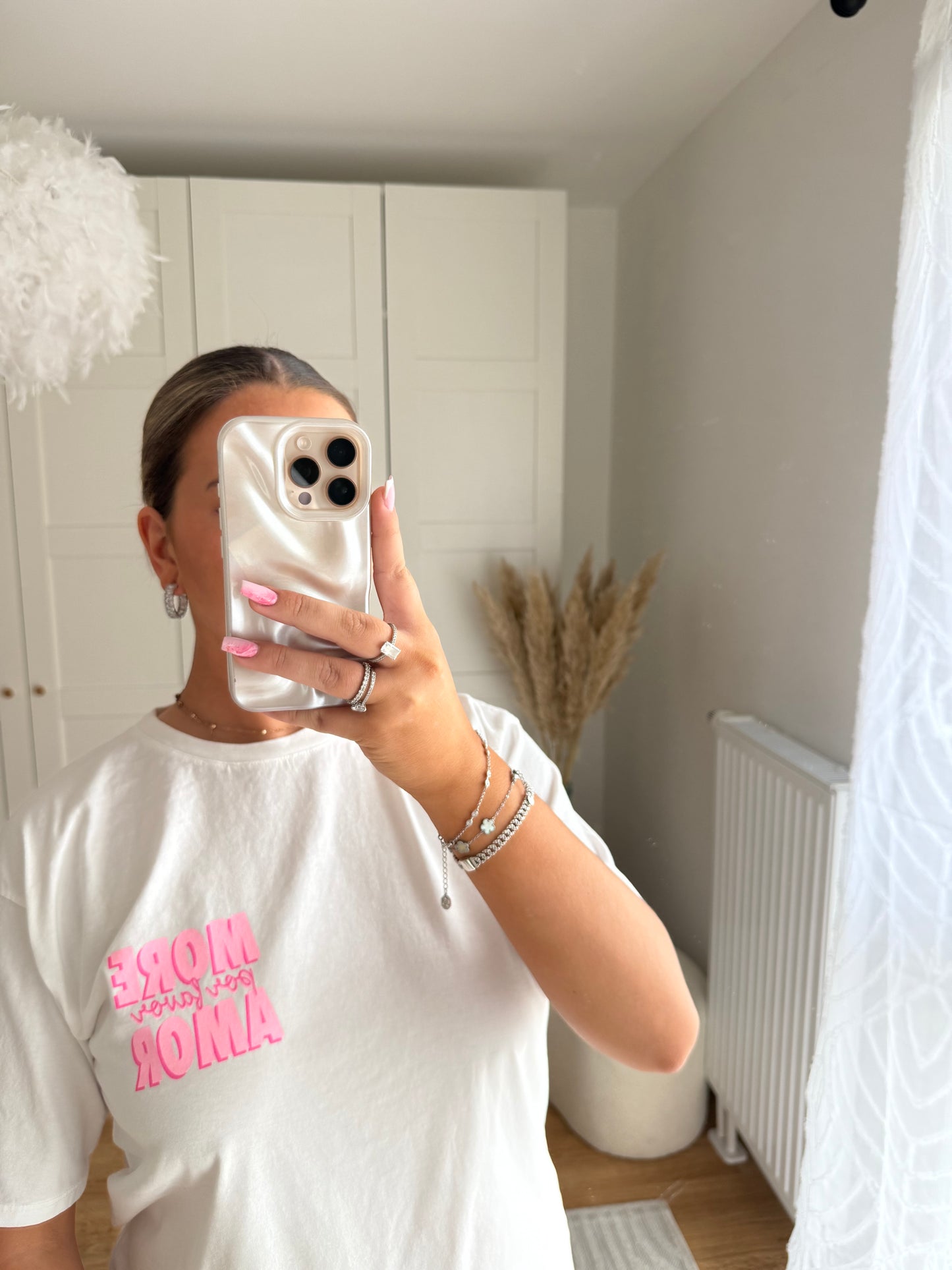 T-shirt amor - blanc