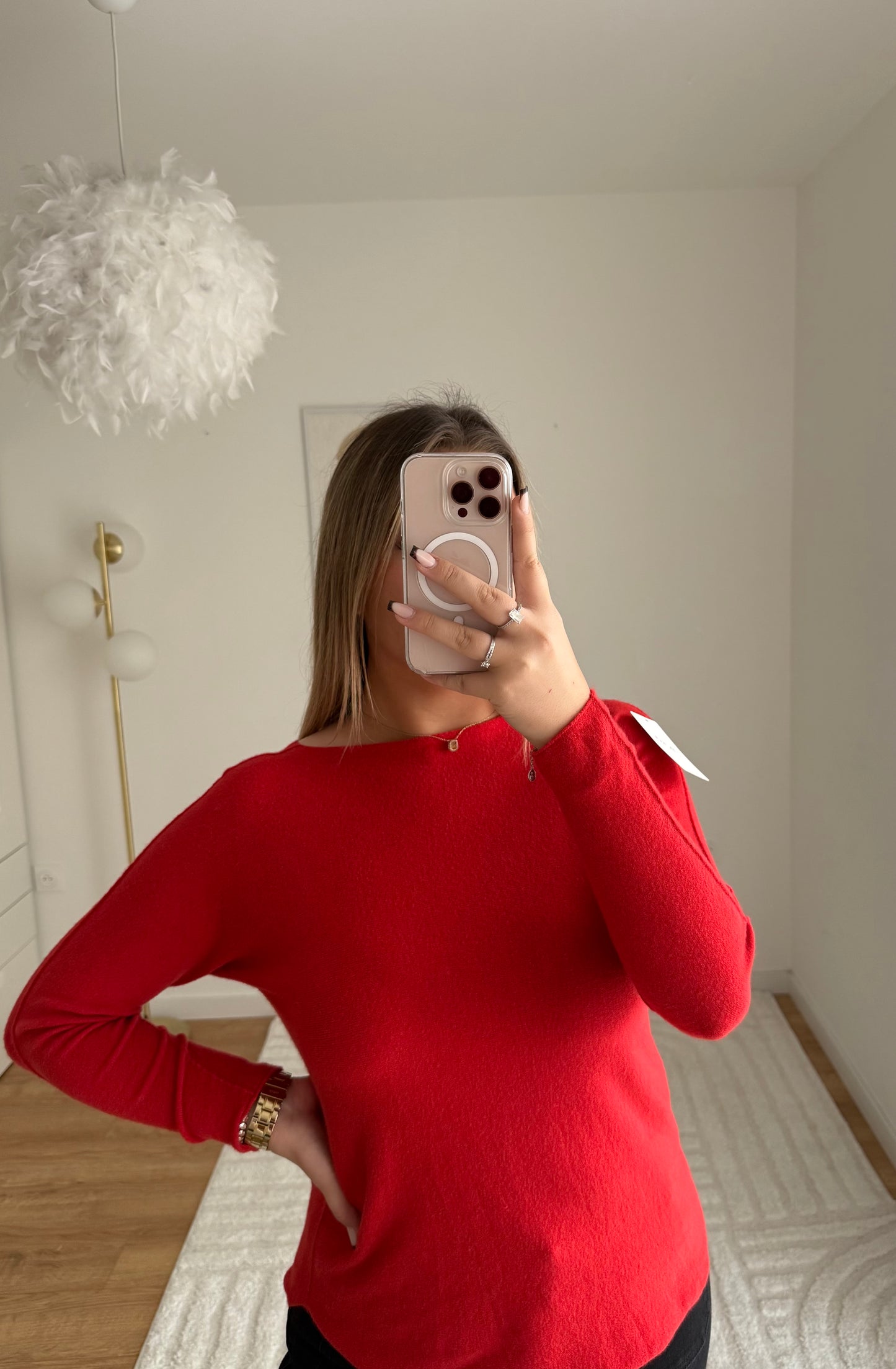 Pull rouge