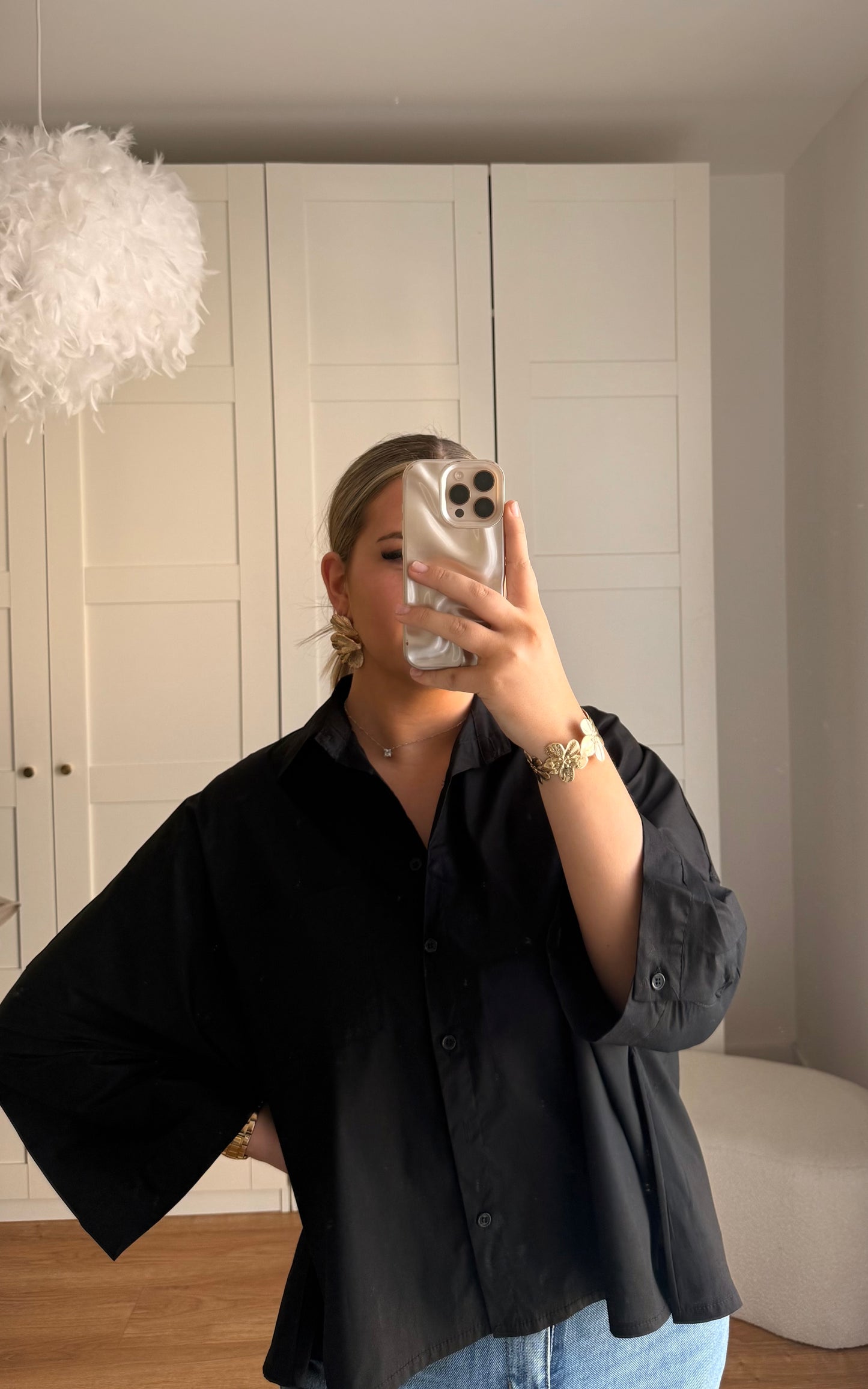 Chemise oversize noir đź–¤