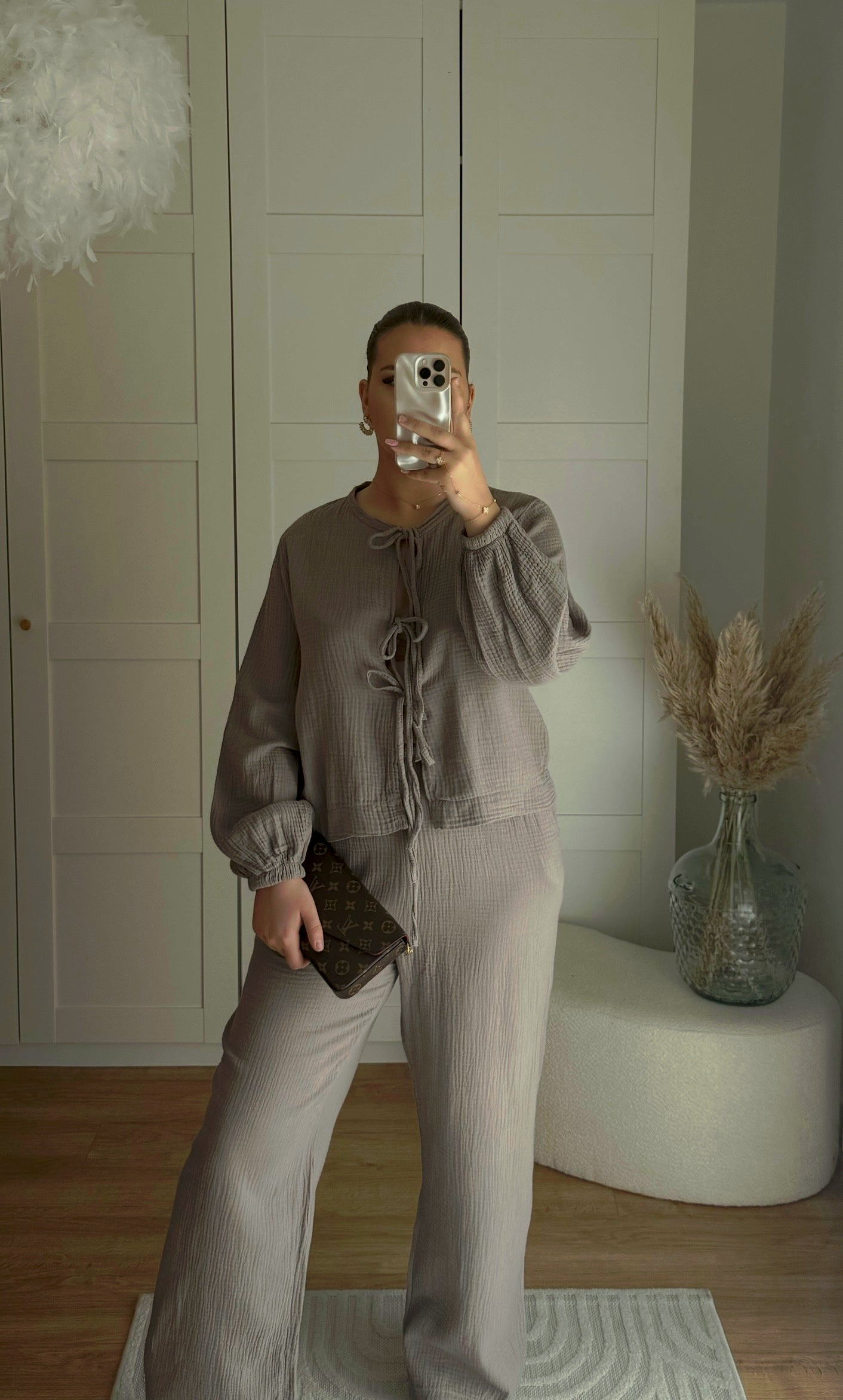 Ensemble gaz de coton
