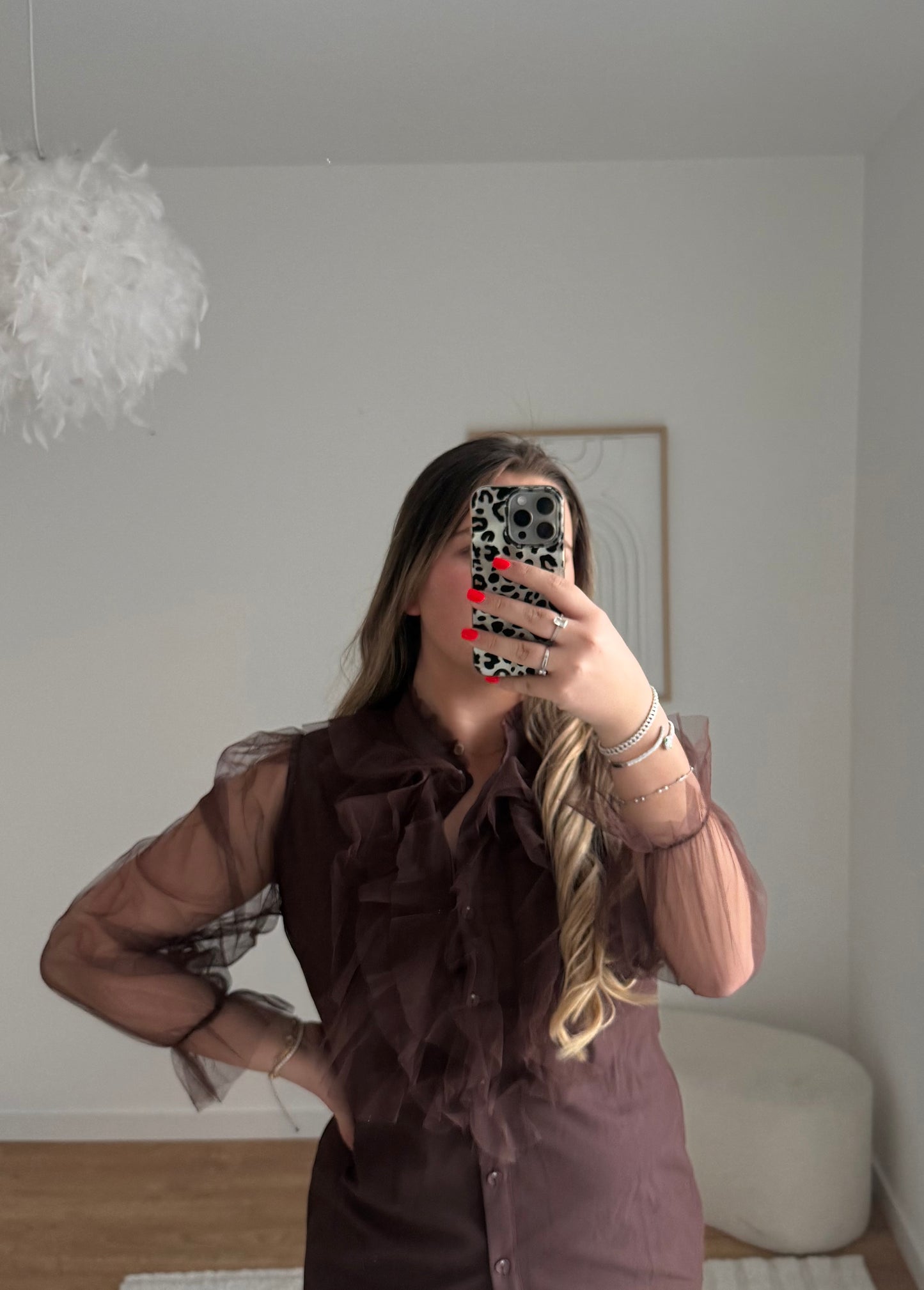 Chemisier marron
