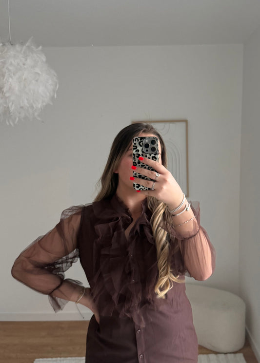 Chemisier marron