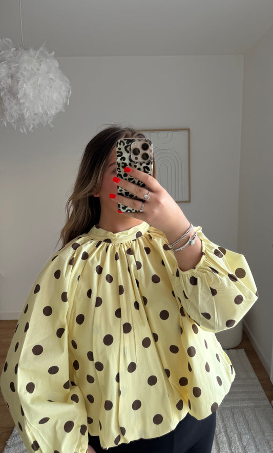 Blouse emma jaune