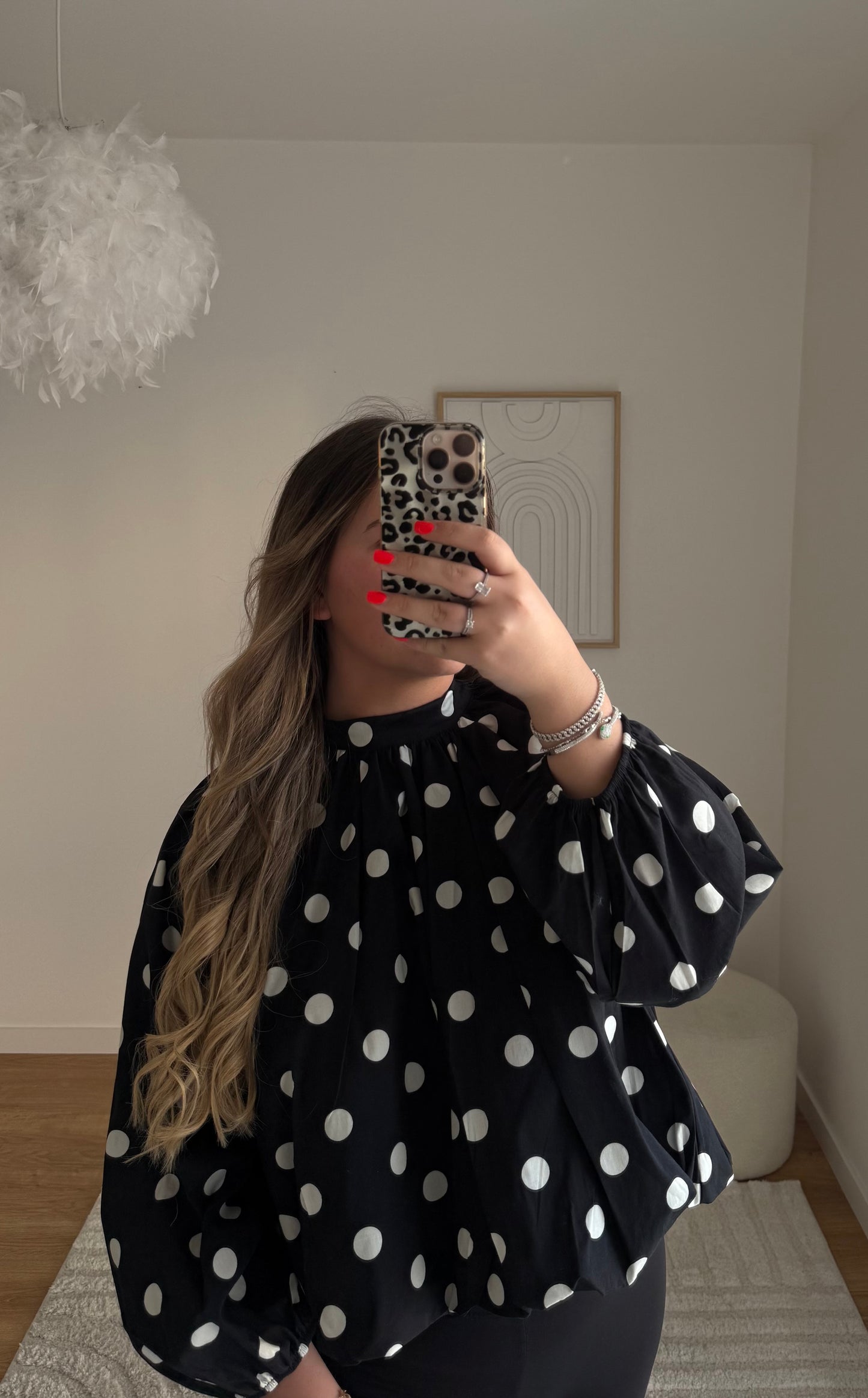 Blouse emma noir