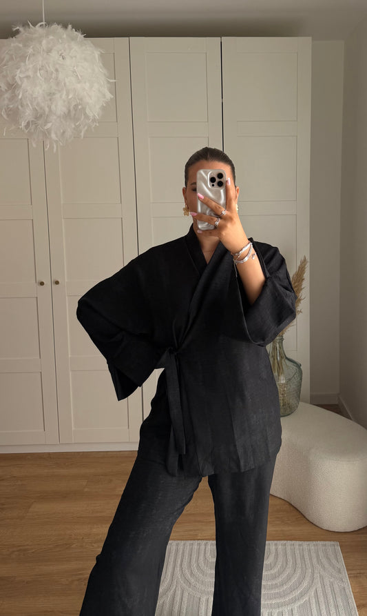 Ensemble kimono - noir 🖤