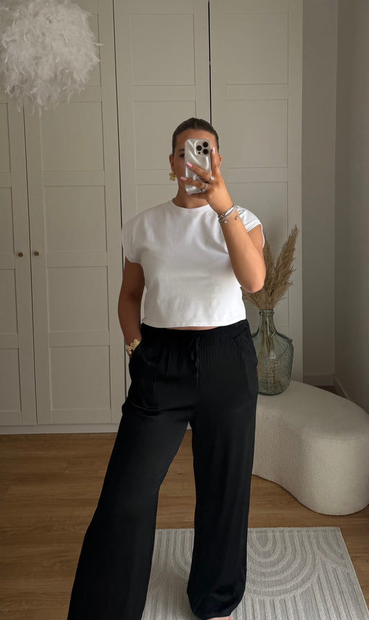 Pantalon satin - noir 🖤