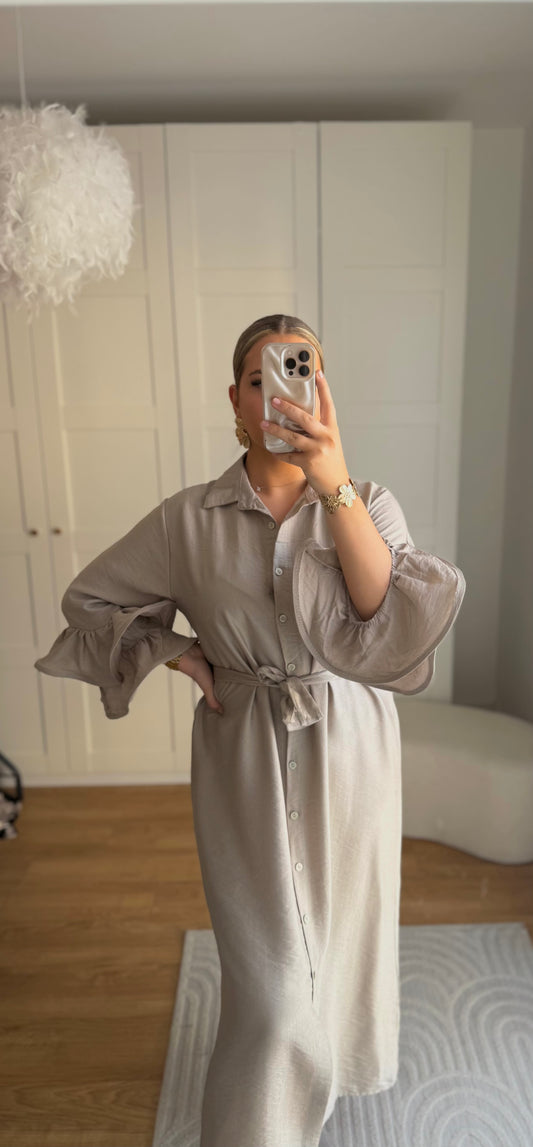Robe lili - beige 🤍