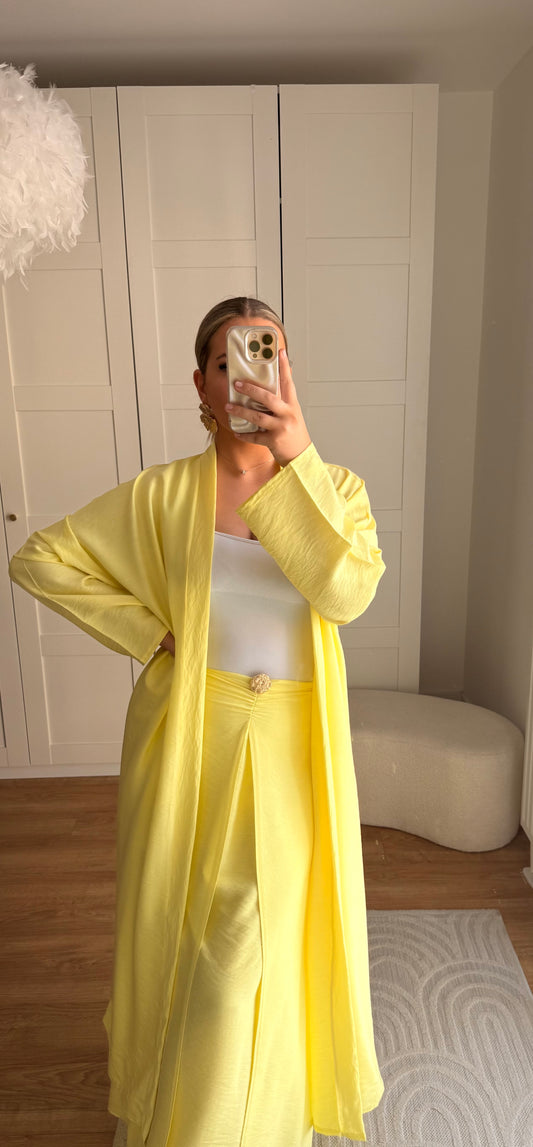 Ensemble - jupe/kimono 💛