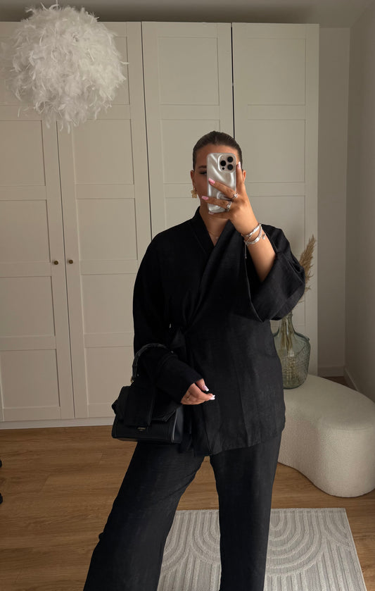 Ensemble kimono - noir 🖤