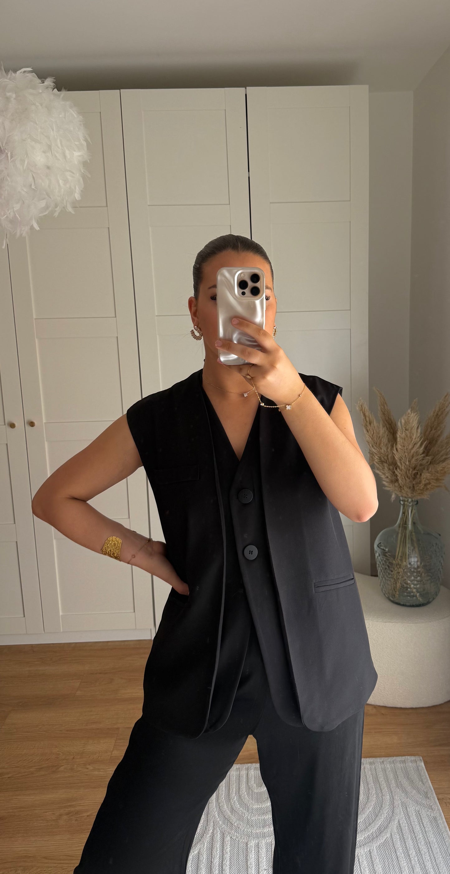 Blazer sans manche - noir